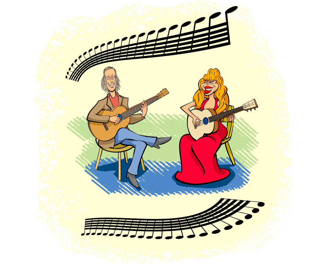 Paco de Lucia and Charo