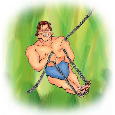 Buster Crabbe Johnny Weissmuller Tarzan Vs Flash Gordon Arm 