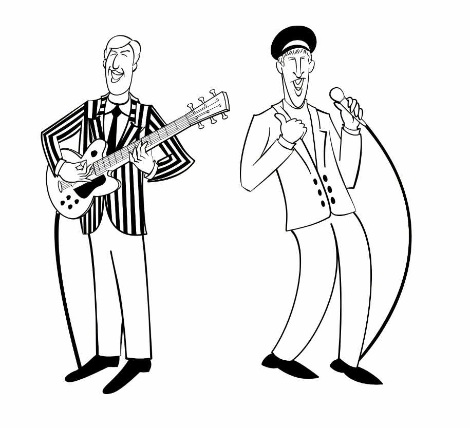 Jack Ely and Lynn Easton of The Kingsmen