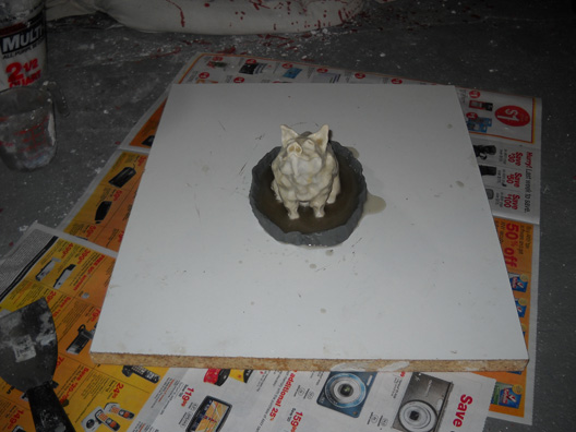 Bronze Casting:  Heroic Pig Model