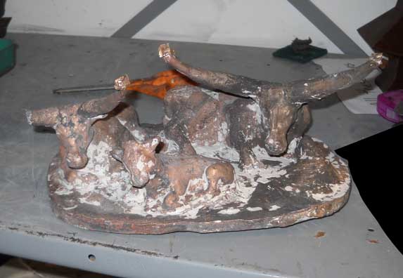 Bronze Casting - Shell Removed