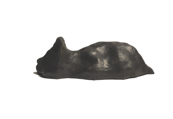 Sleeping Cat - Bronze