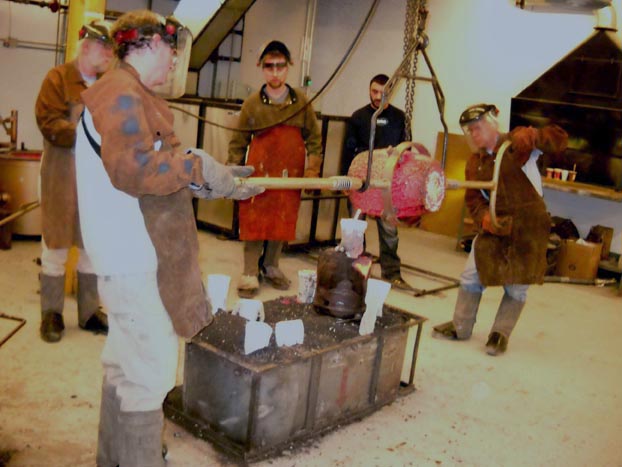 Bronze Casting - And Pouring Again